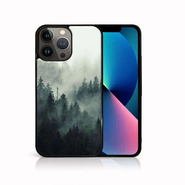 MY ART Silikónový kryt Apple iPhone 13 Pro Max FOREST (248)