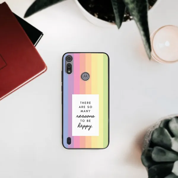 MY ART Silikónový kryt Motorola Moto E6s REASONS (040)