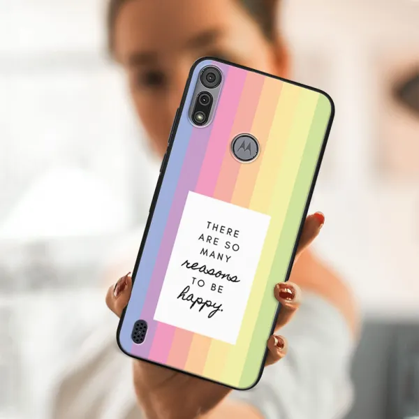 MY ART Silikónový kryt Motorola Moto E6s REASONS (040)