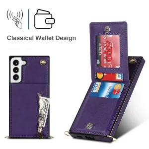 BAG Puzdro so šnúrkou Samsung Galaxy S22 5G fialové