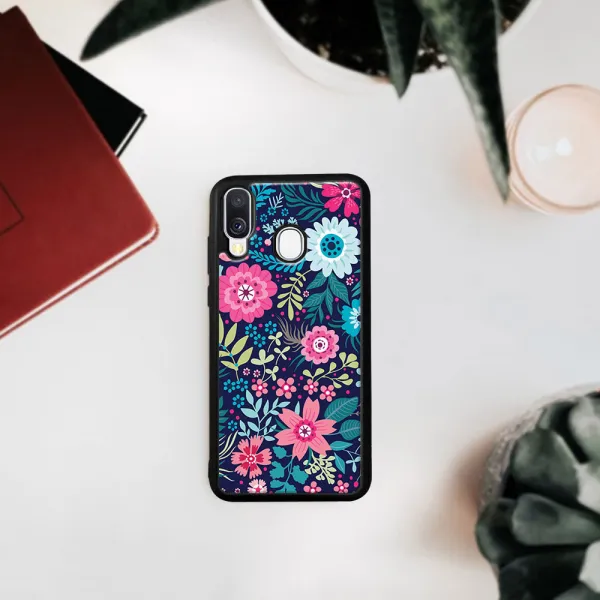 MY ART Ochranný kryt Samsung Galaxy A40 FLORA (038)