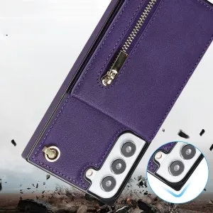 BAG Puzdro so šnúrkou Samsung Galaxy S22 5G fialové