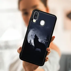 MY ART Ochranný kryt Samsung Galaxy A40 WOLF (247)