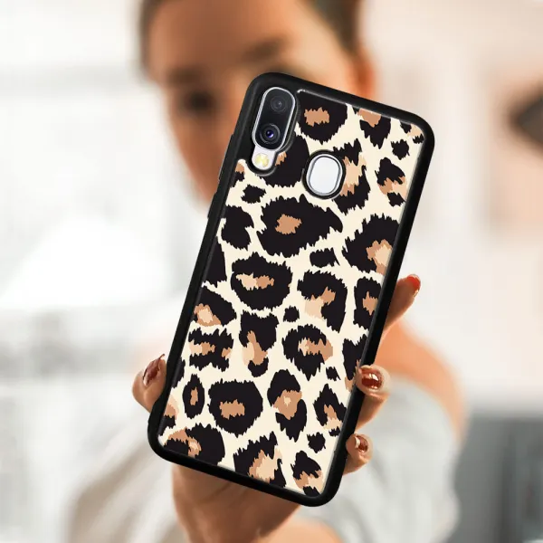 MY ART Ochranný kryt Samsung Galaxy A40 LEOPARD PRINT (238)