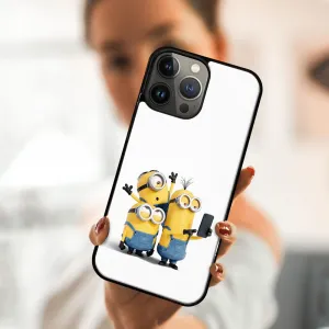 MY ART Silikónový kryt Apple iPhone 13 Pro Max MINIONS SELFIE (022)
