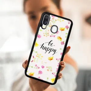 MY ART Ochranný kryt Samsung Galaxy A40 BE HAPPY (019)
