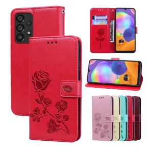 ART Peňaženkový kryt Samsung Galaxy A53 5G ROSE červený