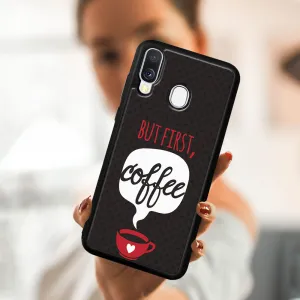 MY ART Ochranný kryt Samsung Galaxy A40 COFFEE (056)