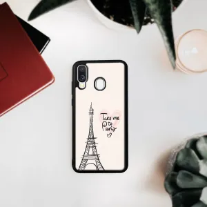 MY ART Ochranný kryt Samsung Galaxy A40 PARIS (057)