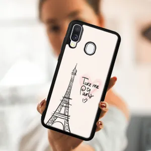 MY ART Ochranný kryt Samsung Galaxy A40 PARIS (057)