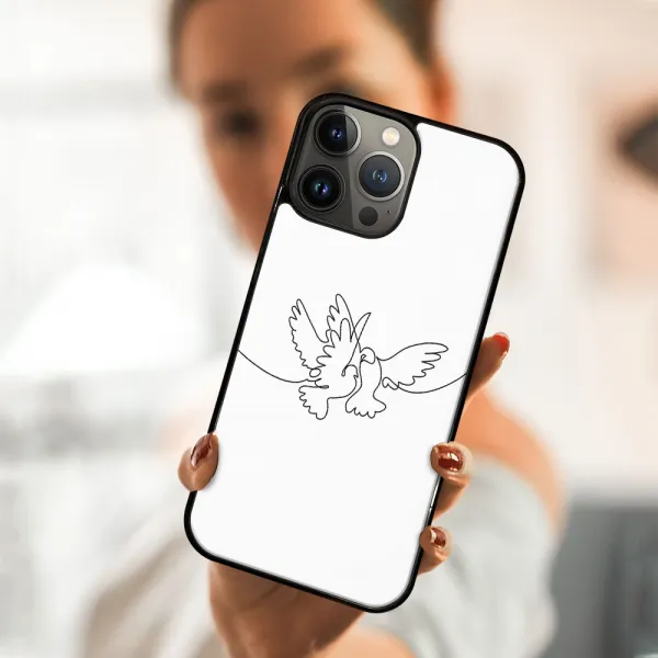 MY ART Silikónový kryt Apple iPhone 13 Pro Max DOVE (031)