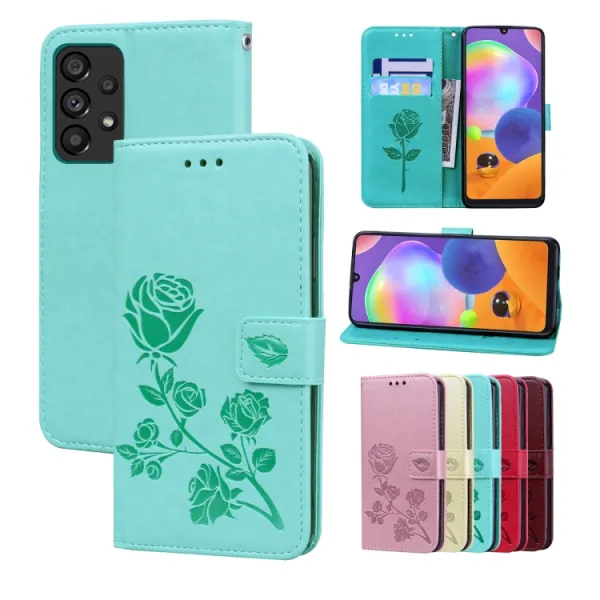 ART Peňaženkový kryt Samsung Galaxy A53 5G ROSE zelený