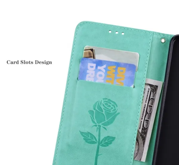 ART Peňaženkový kryt Samsung Galaxy A53 5G ROSE zelený