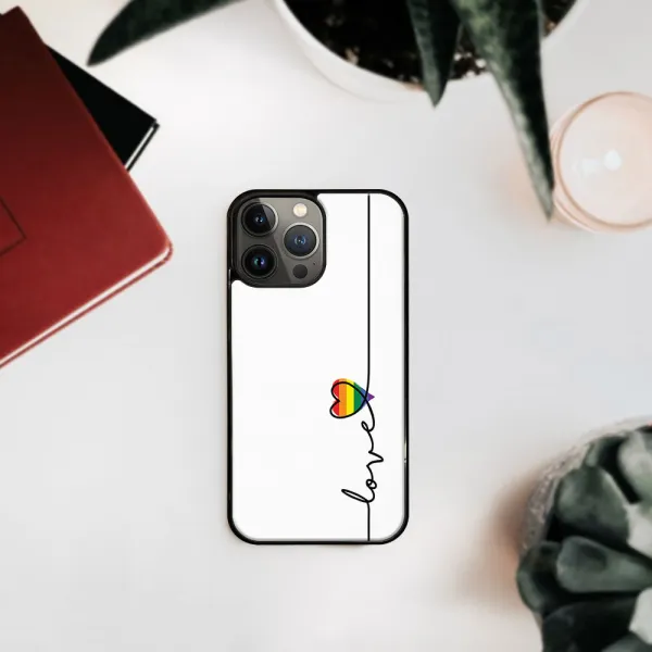 MY ART Silikónový kryt Apple iPhone 13 Pro Max LOVE (054)