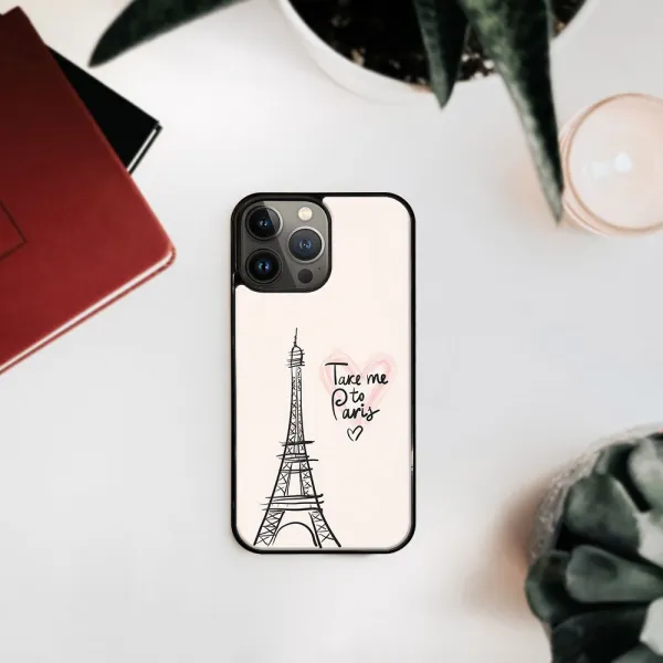 MY ART Silikónový kryt Apple iPhone 13 Pro Max PARIS (057)
