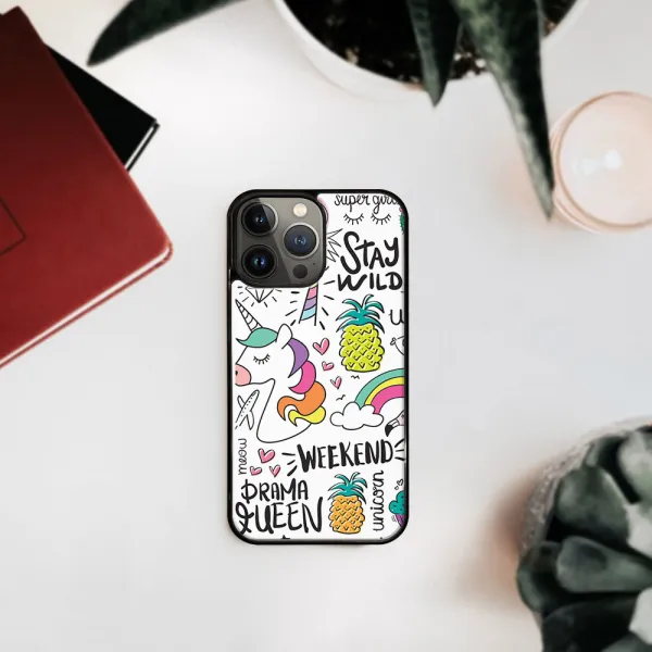 MY ART Silikónový kryt Apple iPhone 13 Pro Max UNICORN (063)