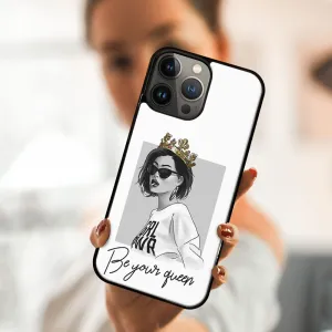 MY ART Silikónový kryt Apple iPhone 13 Pro QUEEN (139)