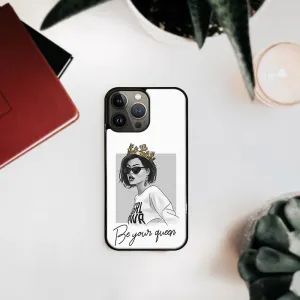 MY ART Silikónový kryt Apple iPhone 13 Pro QUEEN (139)