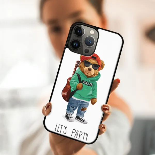 MY ART Silikónový kryt Apple iPhone 13 Pro Max BEAR (177)
