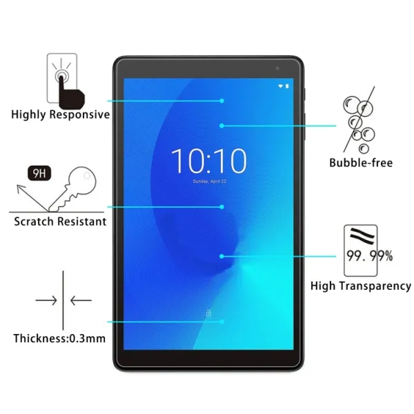 Temperované sklo Alcatel 1T 10