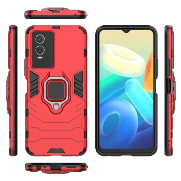 STRONG Ochranný kryt Vivo Y76 5G červený