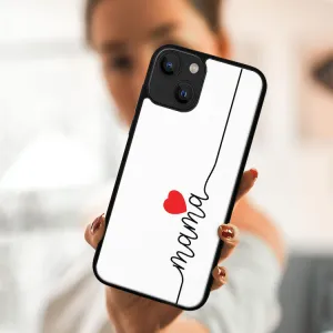 MY ART Silikónový kryt Apple iPhone 13 mini MAMA (200)