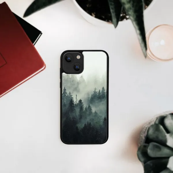 MY ART Silikónový kryt Apple iPhone 13 FOREST (248)