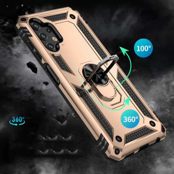 RING Ochranný obal pre Samsung Galaxy A13 zlatý