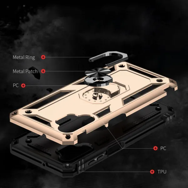 RING Ochranný obal pre Samsung Galaxy A13 zlatý