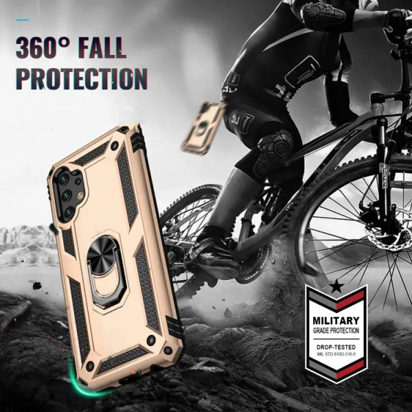 RING Ochranný obal pre Samsung Galaxy A13 zlatý