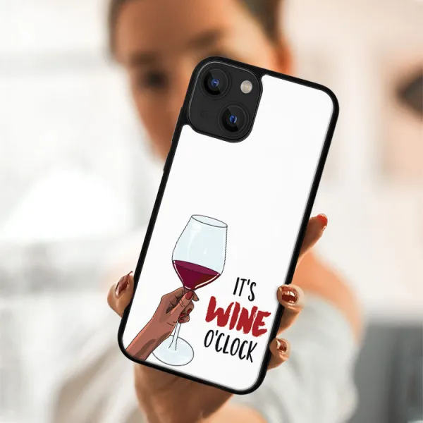 MY ART Silikónový kryt Apple iPhone 13 WINE (007)