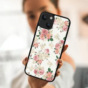 MY ART Silikónový kryt Apple iPhone 13 PINK ROSES (016)