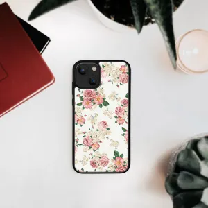MY ART Silikónový kryt Apple iPhone 13 PINK ROSES (016)