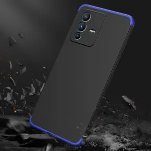 360° Ochranný kryt Vivo V23 5G čierny-modrý