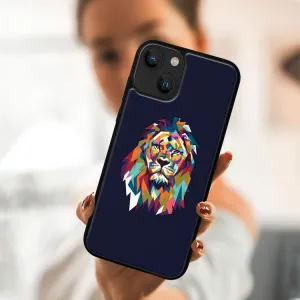 MY ART Silikónový kryt Apple iPhone 13 LION (246)