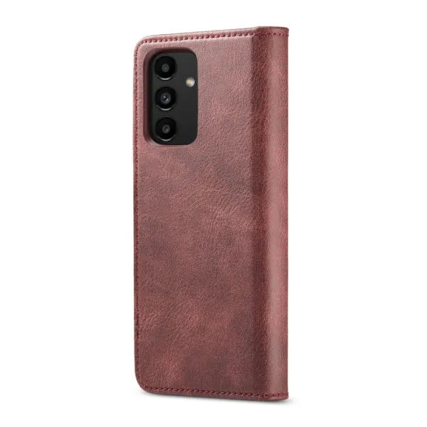 DG.MING Peňaženkový obal 2v1 Samsung Galaxy A13 červený
