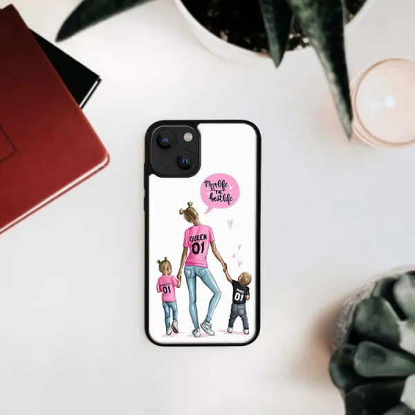 MY ART Silikónový kryt Apple iPhone 13 MOM (119)