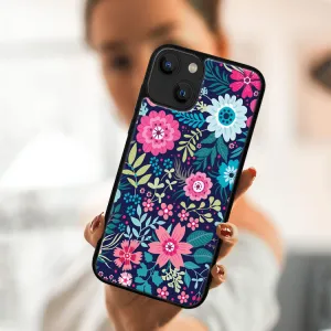 MY ART Silikónový kryt Apple iPhone 13 FLORA (038)