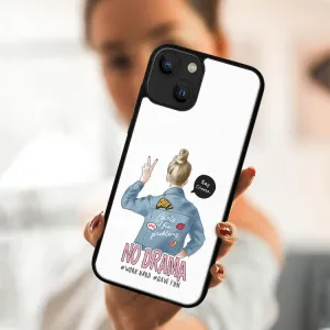MY ART Silikónový kryt Apple iPhone 13 mini NO DRAMA (138)