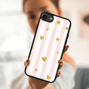 MY ART Ochranný kryt Apple iPhone SE 2022 / 2020 / 7 / 8 HEARTS (006)