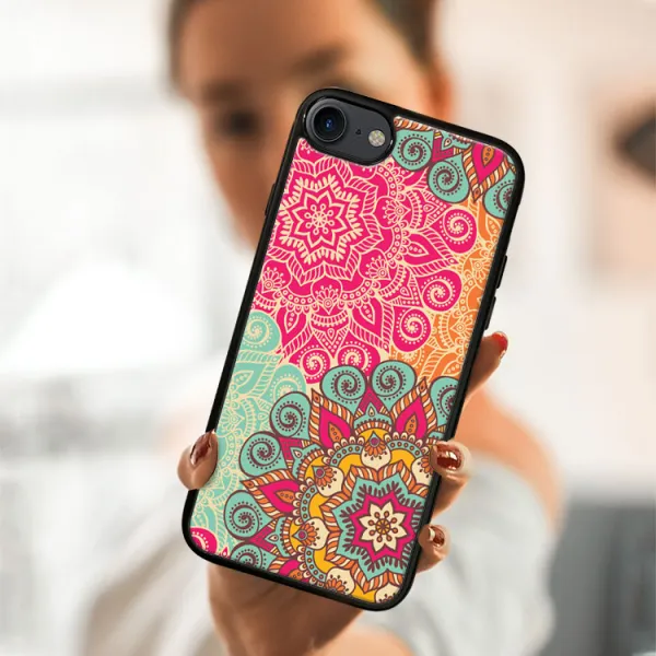 MY ART Ochranný kryt Apple iPhone SE 2022 / 2020 / 7 / 8 MANDALA (043)