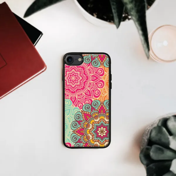 MY ART Ochranný kryt Apple iPhone SE 2022 / 2020 / 7 / 8 MANDALA (043)