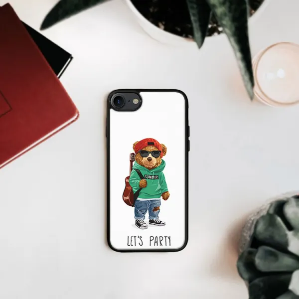 MY ART Ochranný kryt Apple iPhone SE 2022 / 2020 / 7 / 8 BEAR (177)