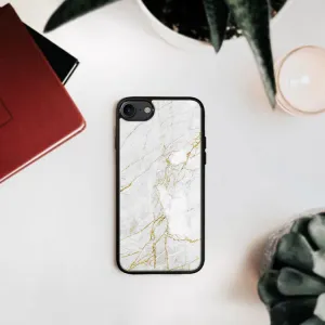 MY ART Ochranný kryt Apple iPhone SE 2022 / 2020 / 7 / 8 WHITE STONE (011)