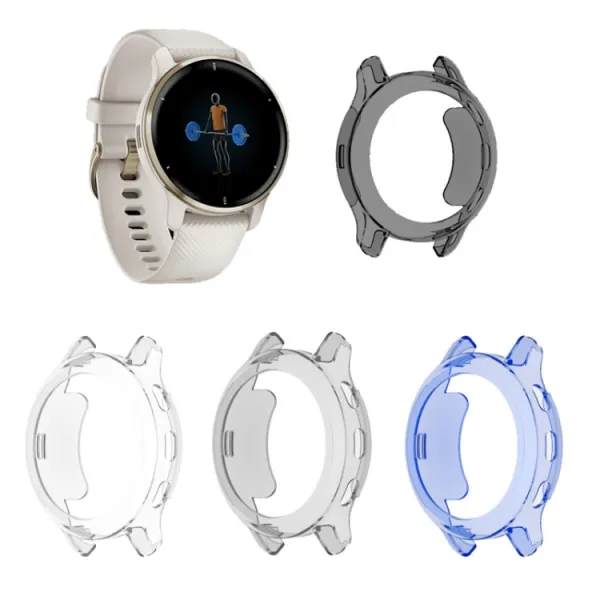 TPU Ochranný obal Garmin Venu 2 Plus šedý
