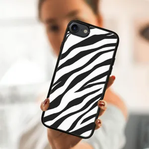 MY ART Ochranný kryt Apple iPhone SE 2022 / 2020 / 7 / 8 ZEBRA (049)