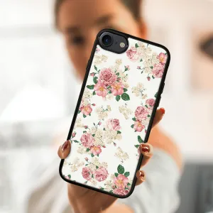 MY ART Ochranný kryt Apple iPhone SE 2022 / 2020 / 7 / 8 PINK ROSES (016)