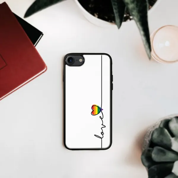 MY ART Ochranný kryt Apple iPhone SE 2022 / 2020 / 7 / 8 LOVE (054)