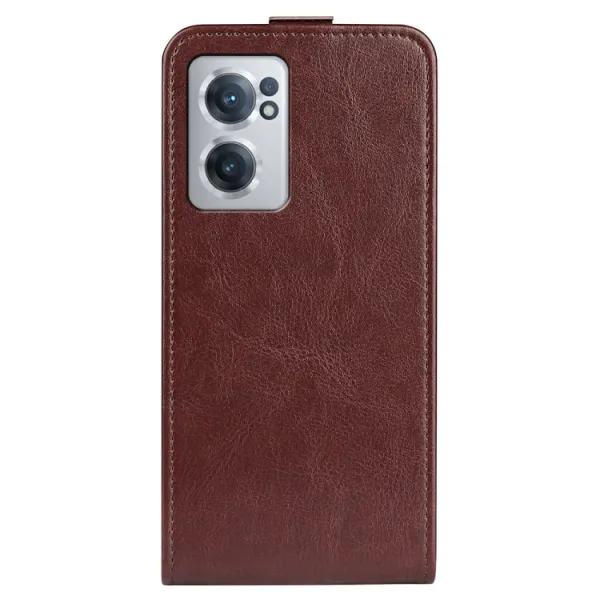 Vyklápacie puzdro OnePlus Nord CE 2 5G hnedé