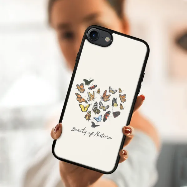 MY ART Ochranný kryt Apple iPhone SE 2022 / 2020 / 7 / 8 BUTTERFLIES (240)